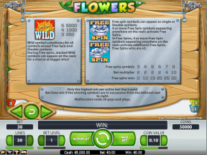 Online automaty Flowers, Net Entertainment