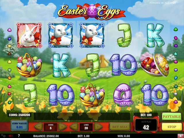 Automaty Hry Zdarma Easter Eggs PlaynGo SS - hravelka.com