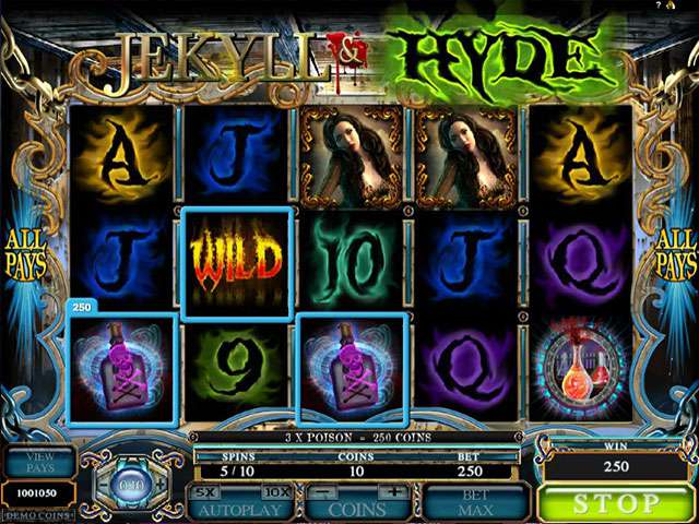 Jekyll and Hyde Hra Velka Automaty Online SS Microgaming Screenshot