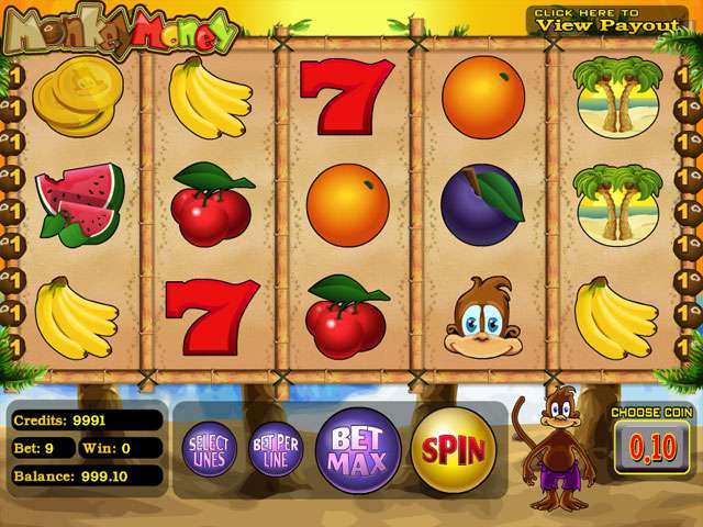 Monkey Money Hra Velka Automaty Online SS Betsoft Screenshot