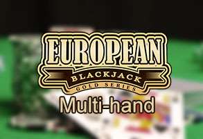 Multi-hand European Blackjack Gold