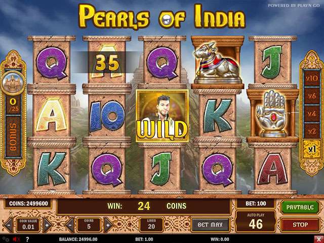 Automaty Hry Zdarma Pearls of India PlaynGo SS - hravelka.com