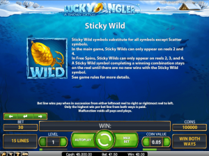 Online automaty Lucky Angler, Net Entertainment