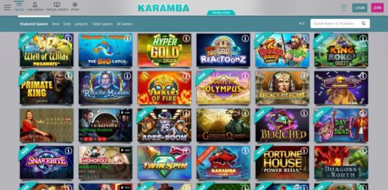 Hrací automaty Karamba Casino
