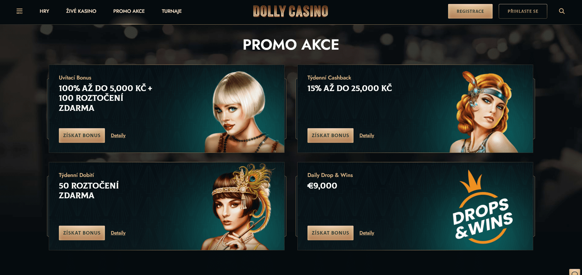 Kasino bonusy Dolly Casino