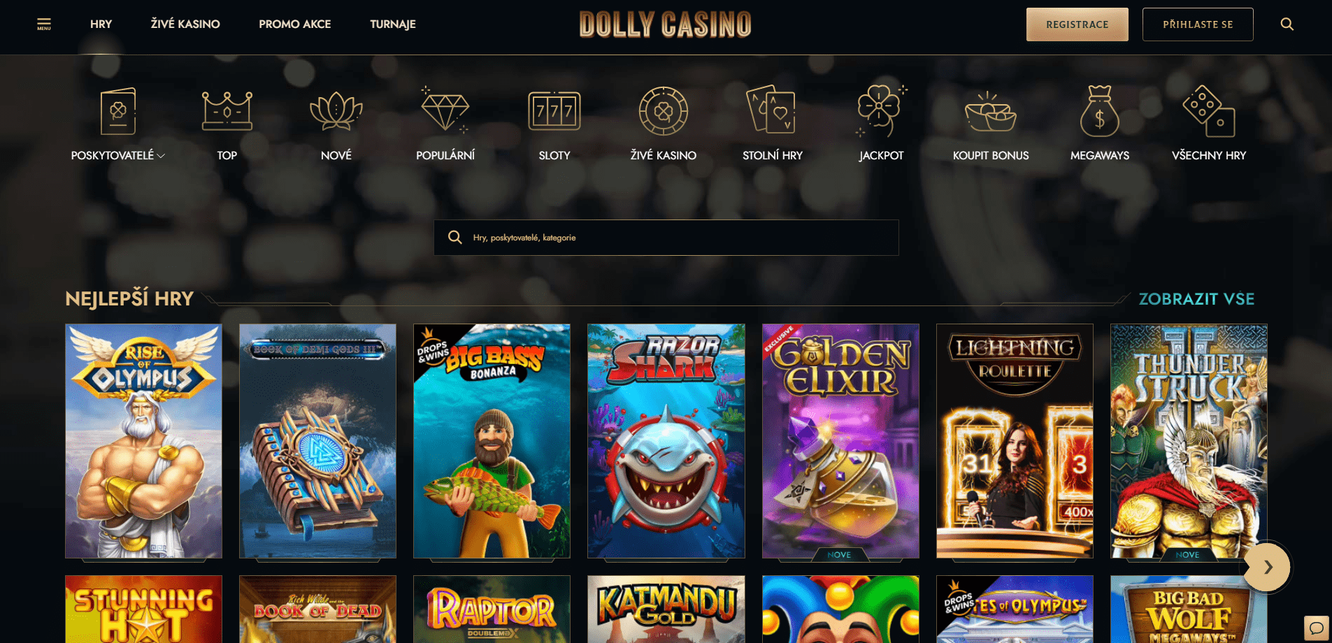Dolly Casino hrací automaty