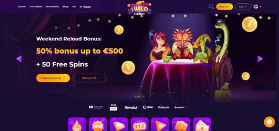 iWild Casino oficiální stránka