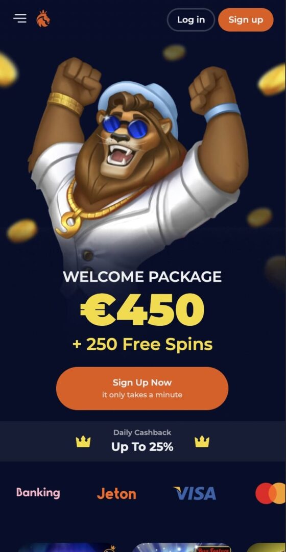 Oficiální webové stránky Nine Casino